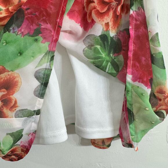 Show Me Your Mumu x Revolve Criss Cross Cactus Bloom Mini Dress Size X-Small - Picture 6 of 10